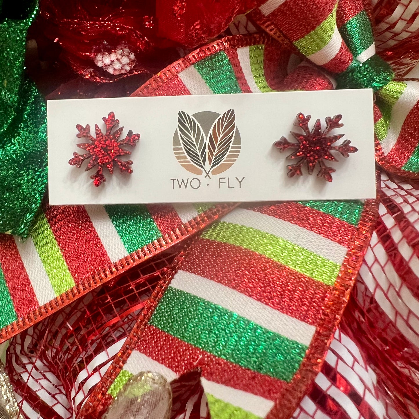 Winter Snowflake Studs