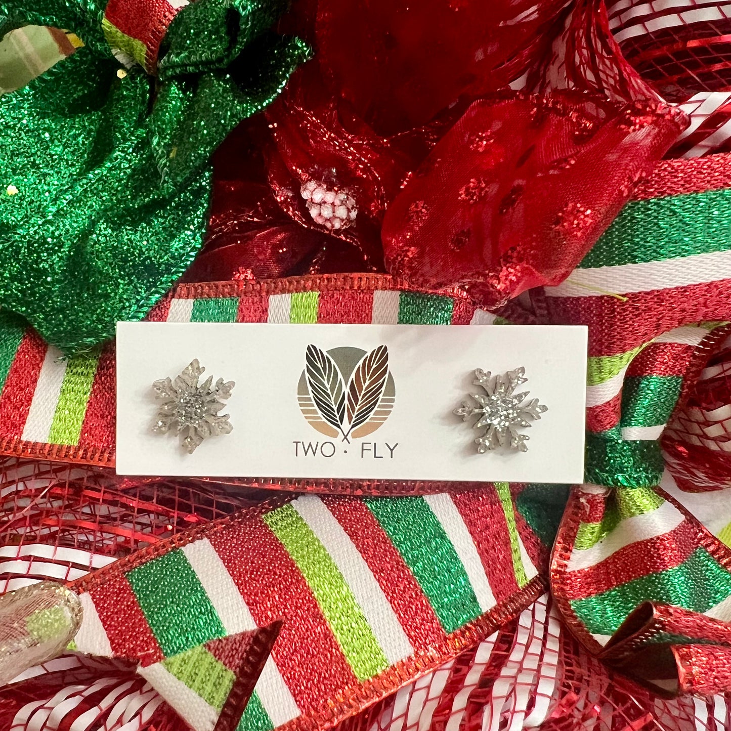 Winter Snowflake Studs