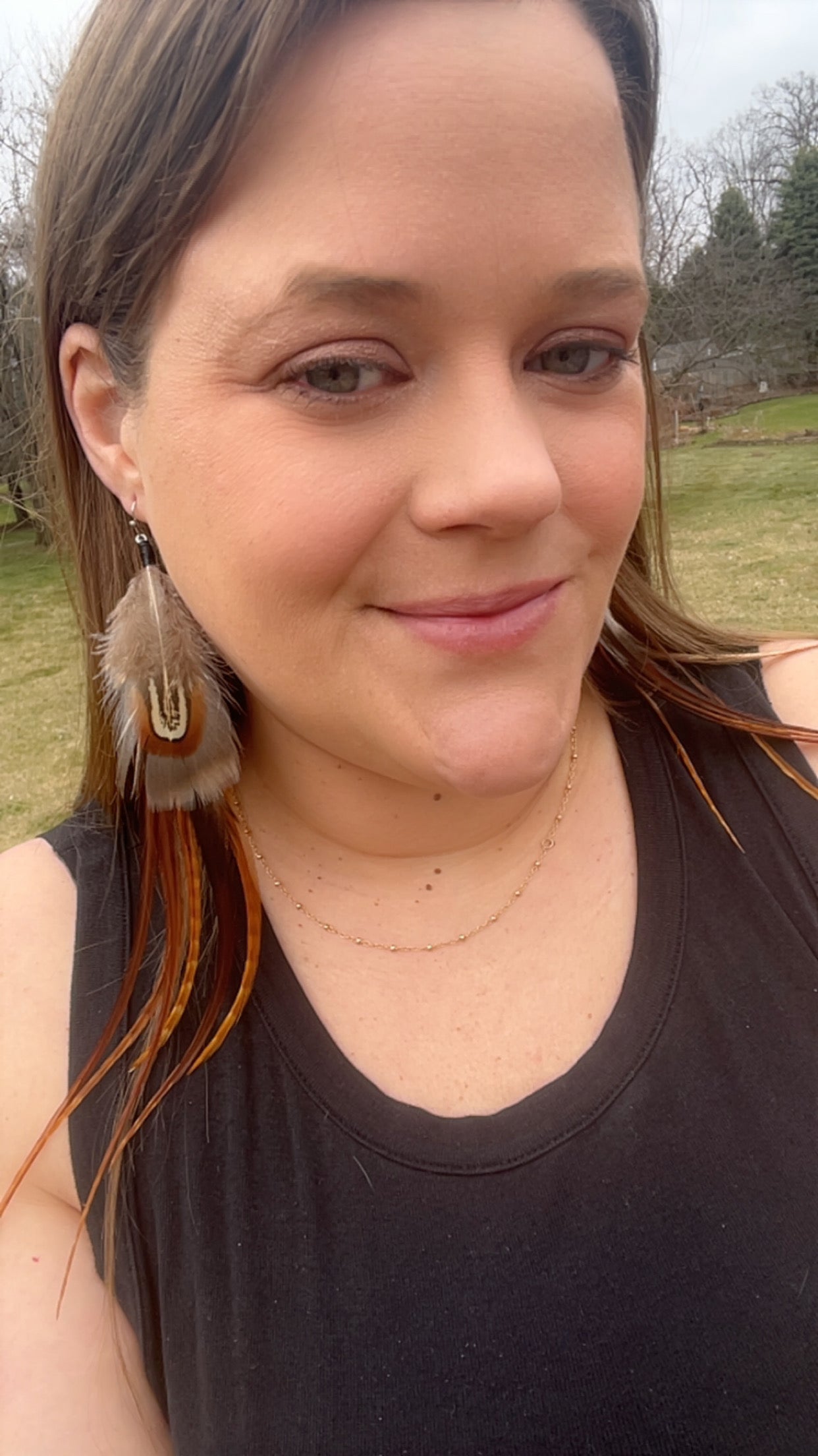 Copper Drift Earrings